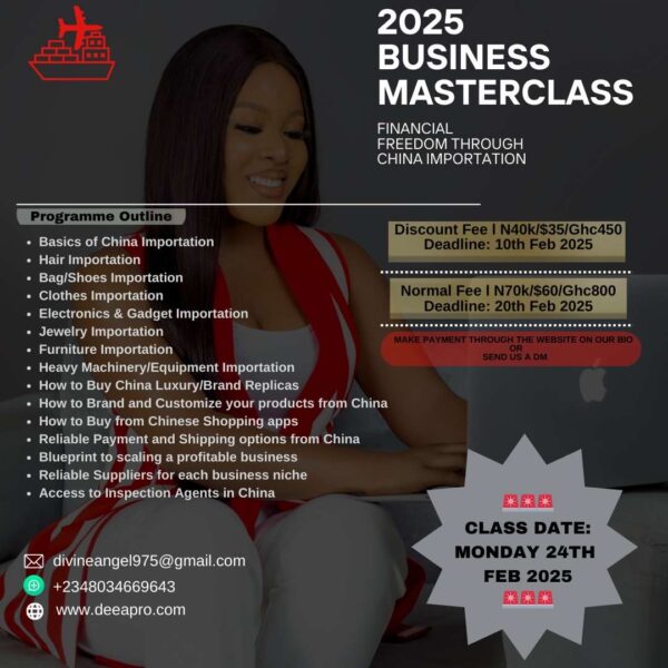 2025 BUSINESS MASTERCLASS